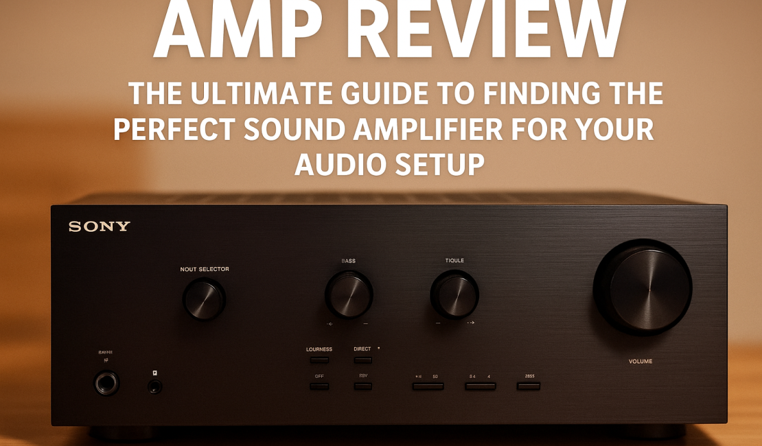 AMP Review The Ultimate Guide to Finding the Perfect Sound Amplifier for Your Audio Setup