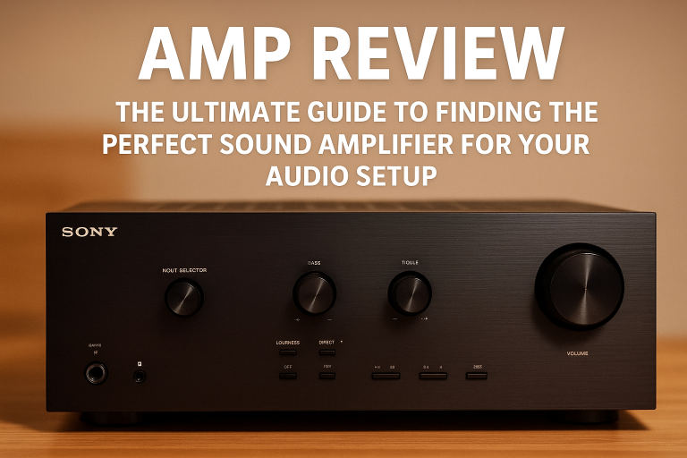 AMP Review The Ultimate Guide to Finding the Perfect Sound Amplifier for Your Audio Setup
