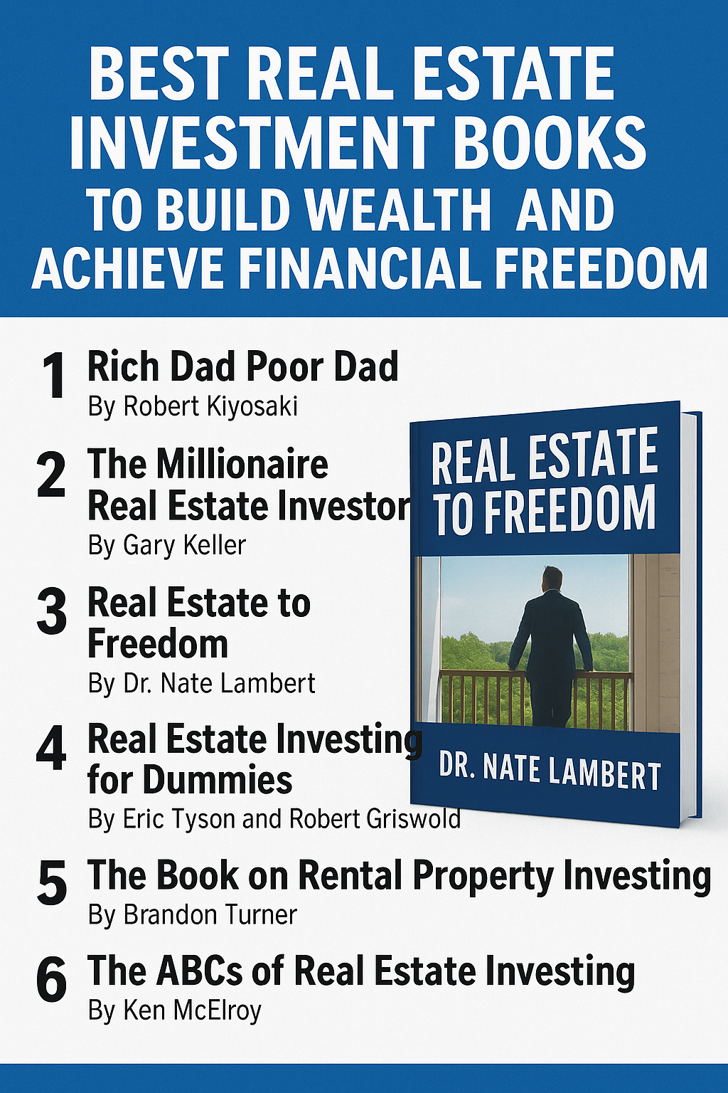 Title: Best Real Estate Investment Books to Build Wealth and Achieve Financial Freedom