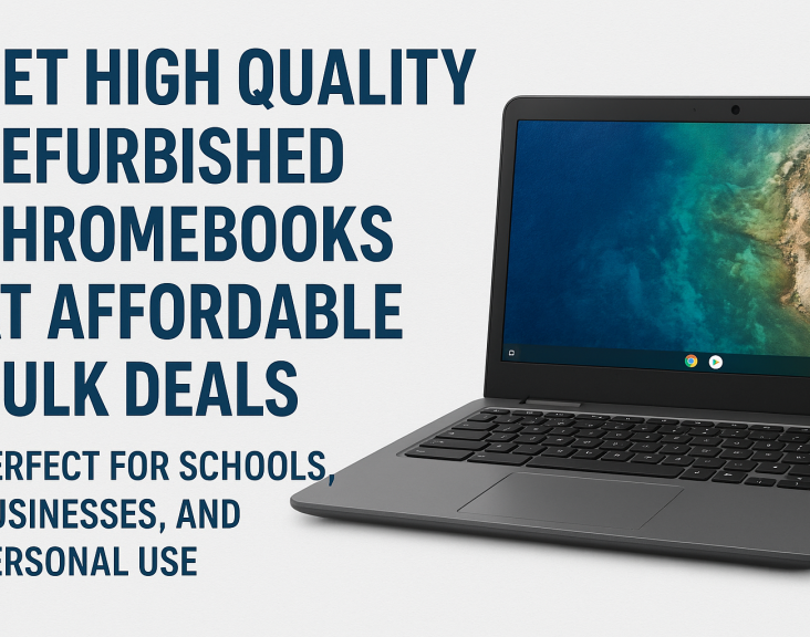 Get Quality Refurbished Chromebooks at Affordable Bulk Deals