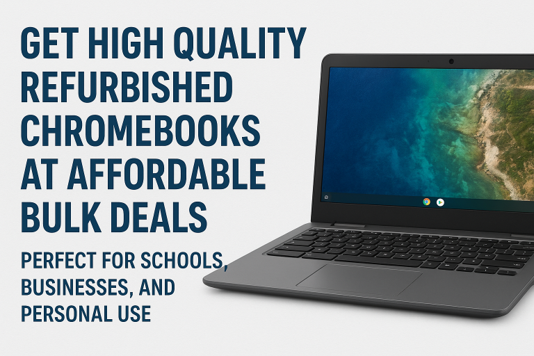 Get Quality Refurbished Chromebooks at Affordable Bulk Deals