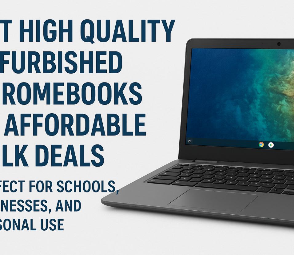 Get Quality Refurbished Chromebooks at Affordable Bulk Deals