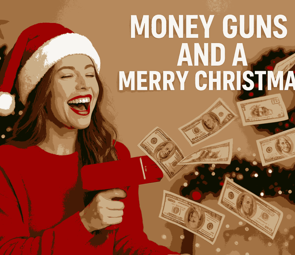 Money Guns and a Merry Christmas How to Celebrate the Holiday in Style