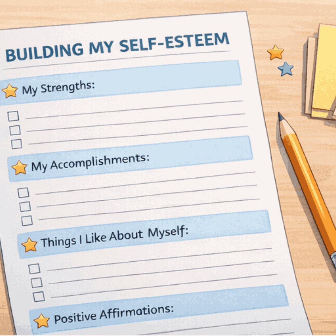 Types of Self Esteem Worksheets and Their Purpose