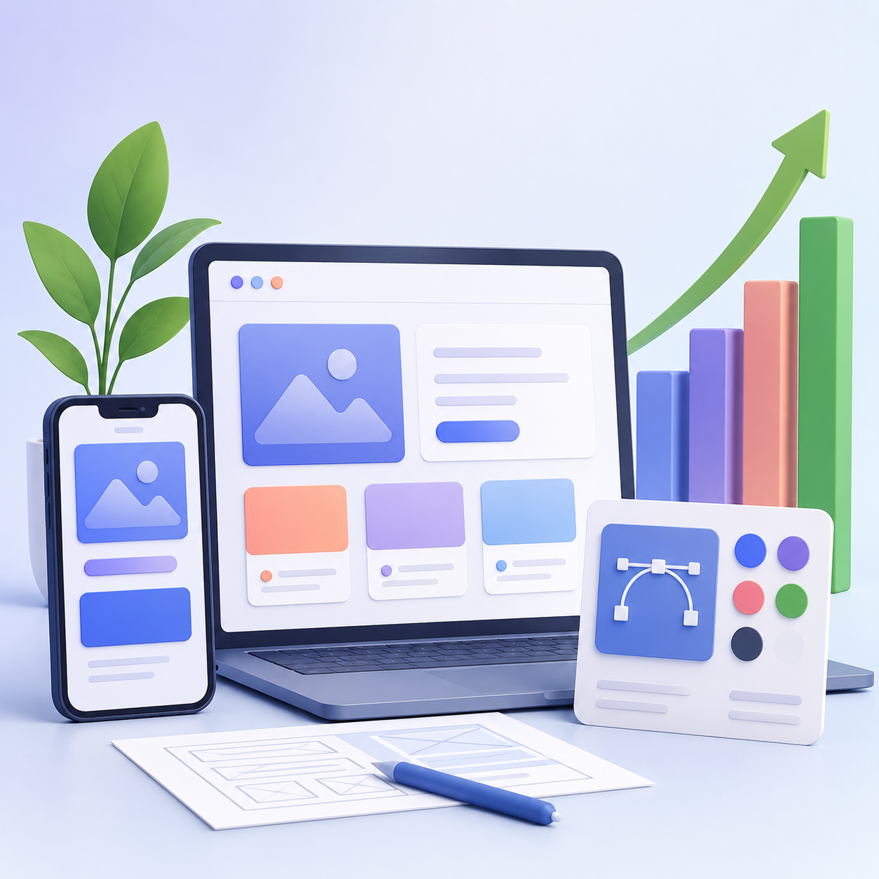How UI UX Design Services Improve Business Growth